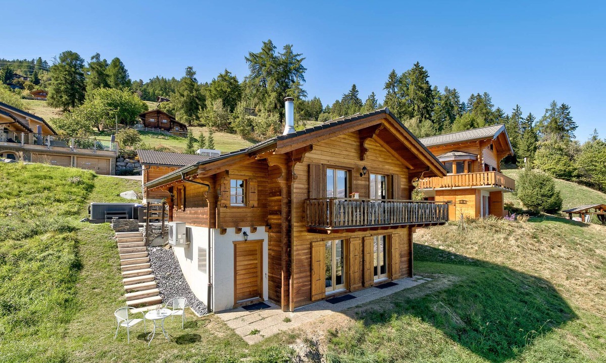 Mayens-de-Riddes Ski Chalet | Chalet Bellevue - Jacuzzi - Views - La Tzoumaz, 4 Vallees
