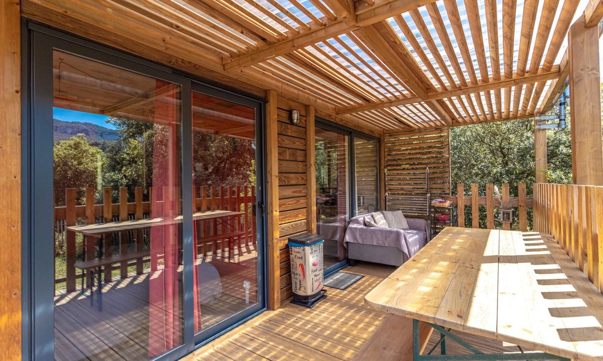 Rouffiac-des-Corbieres House | Chalet 'Canada' with Mountain Views, Shared Pool and Private Garden
