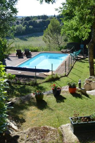 Ventenac-Cabardes Ski Chalet | Chalet, calme, absolu, superbe vue, et piscine (en été)