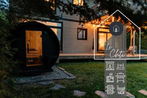 Eastman Ski Chalet | Chalet Chti - bord de l'eau mont Orford