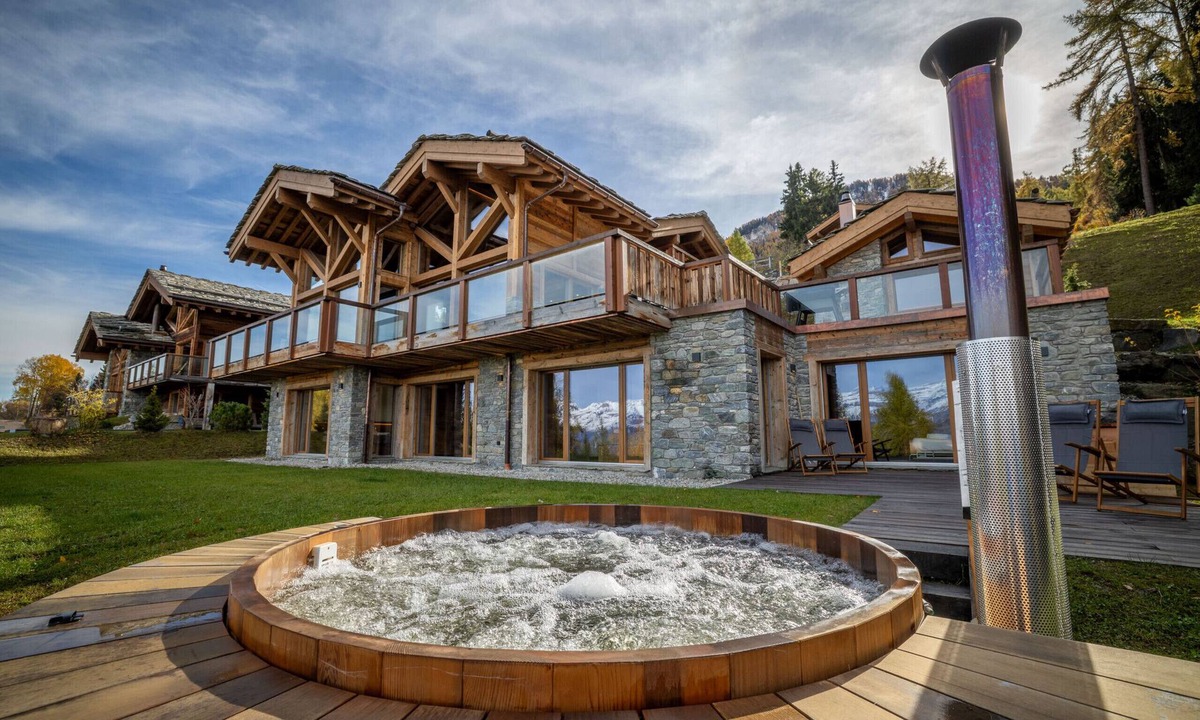 Saint-Pierre-de-Clages Ski Chalet | Chalet Cimes and Dreams - A little corner of paradise