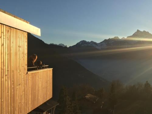 Les Posses-sur-Bex Ski Chalet | Chalet contemporain