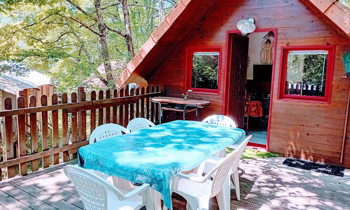 Camon House | Chalet dans camping à Camon (Ariège)