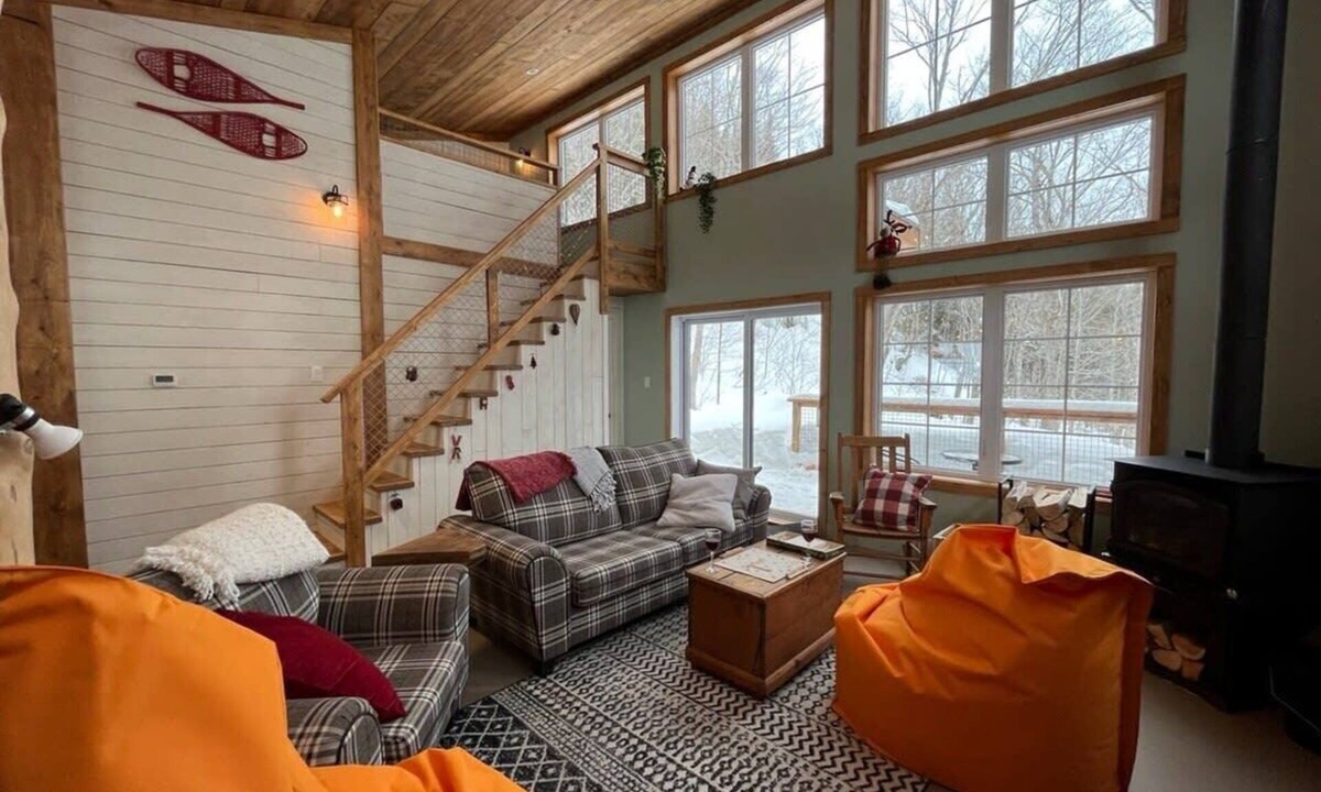 Saint-Philemon Ski Chalet | Chalet de l’Érablière, Spa & Massif du Sud