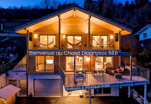 Montana Bed & Breakfast | Chalet Diognysos B&B, Wellness & Boutique Hotel, Diogne Valais