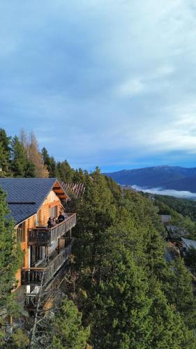 Les Angles Ski Chalet | Chalet en cascade Les Angles vue Panoramique