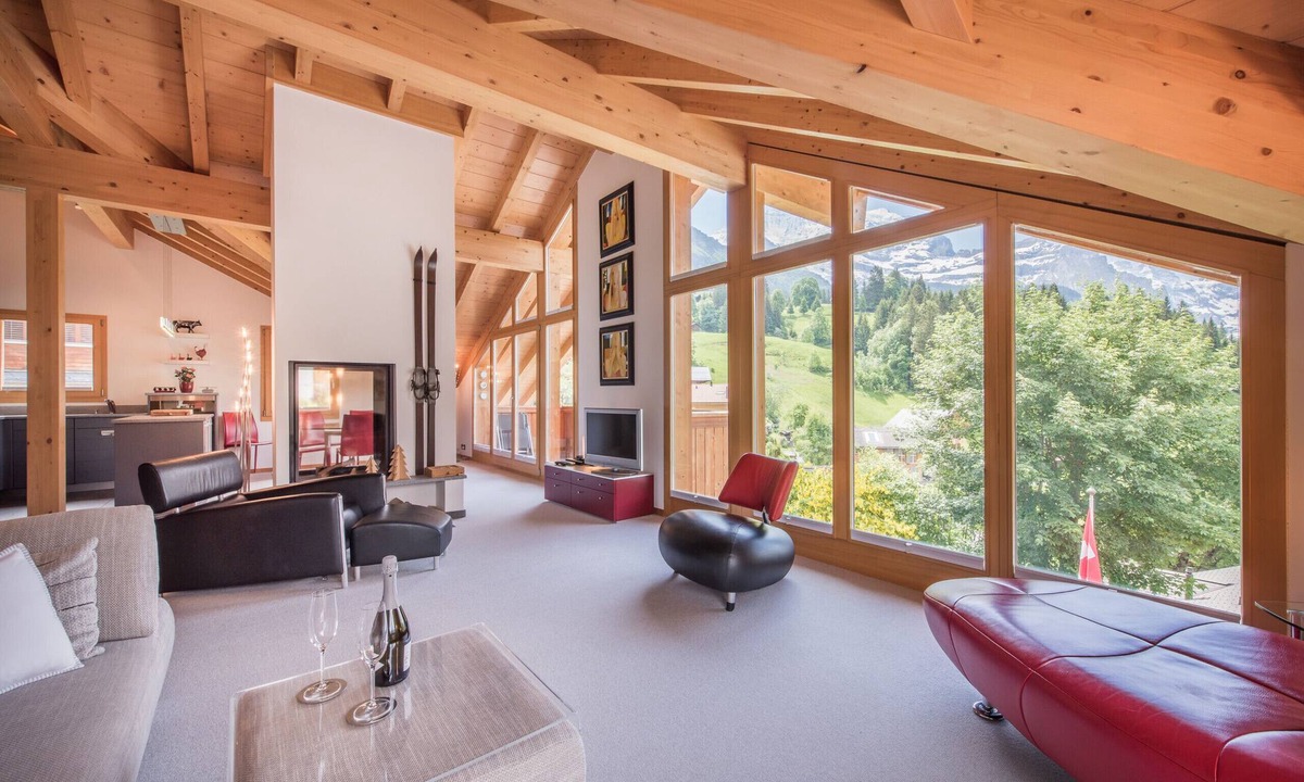 Wengen Apartment | Chalet Fortuna 4 Penthouse