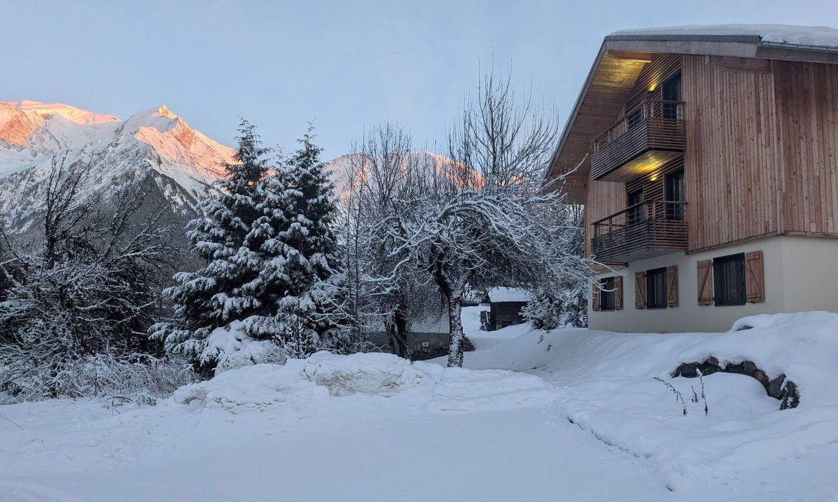 Saint-Nicolas-de-Veroce Ski Chalet | Chalet ski-in/out, sauna & spa, Mont-Blanc view