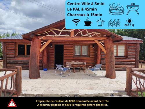 Saint-Pourcain-sur-Sioule Ski Chalet | Chalet- Le Samoyède