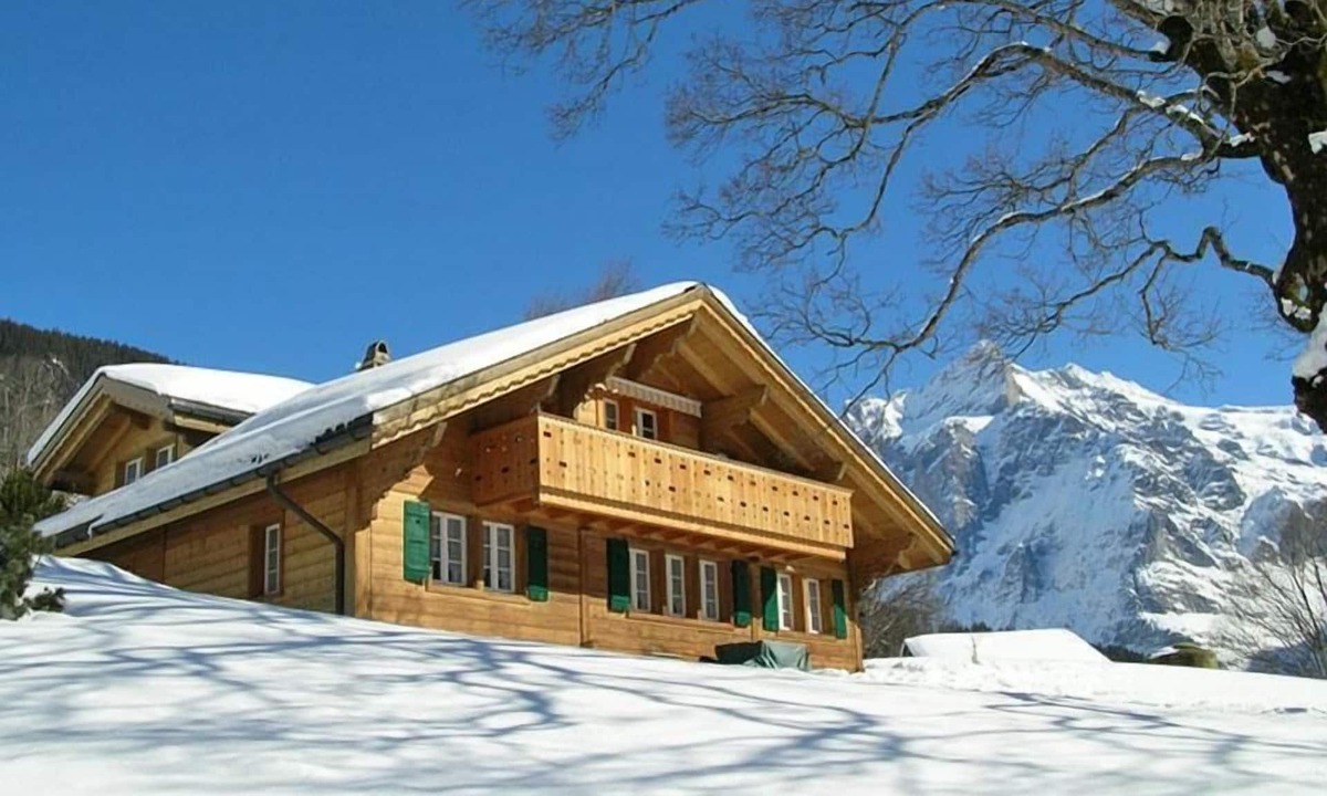 Grindelwald Ski Chalet | Chalet Herrschaft Apartment with 4 beds