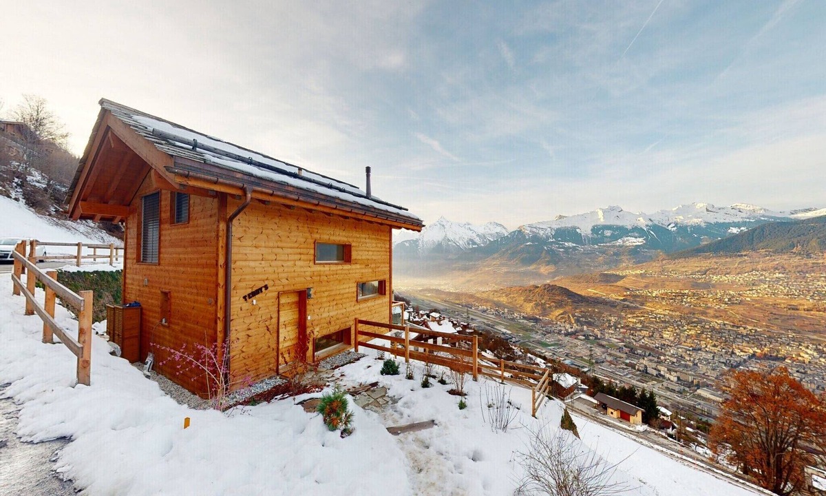 Vex Ski Chalet | Chalet in Les Agettes with terrace