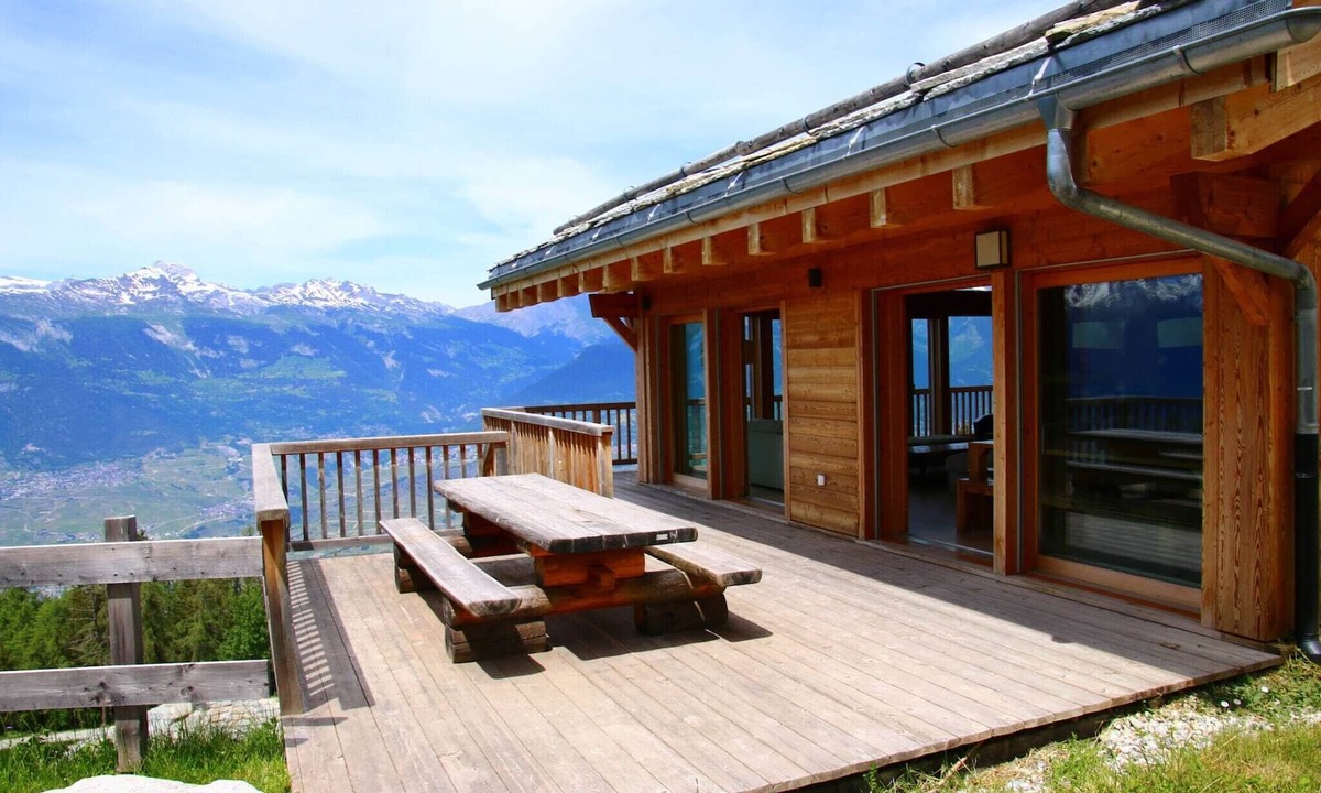 Sion Ski Chalet | Chalet in Veysonnaz with hot tub