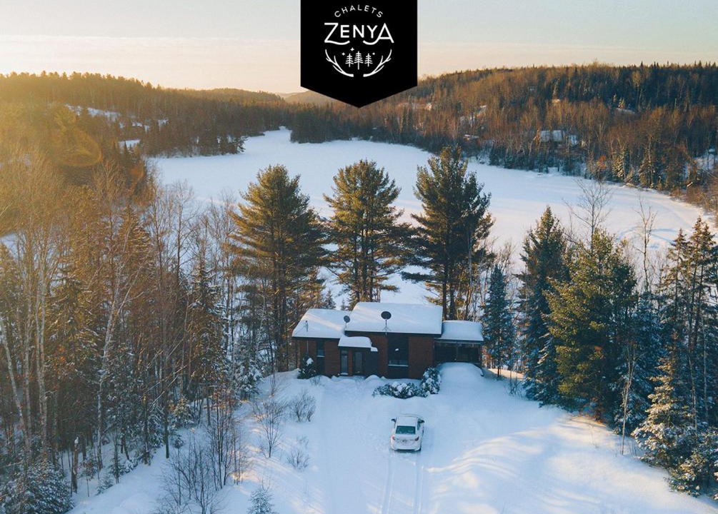Sainte-Emelie-de-L'Energie Ski Chalet | Chalet Kabana Spa au bord du lac