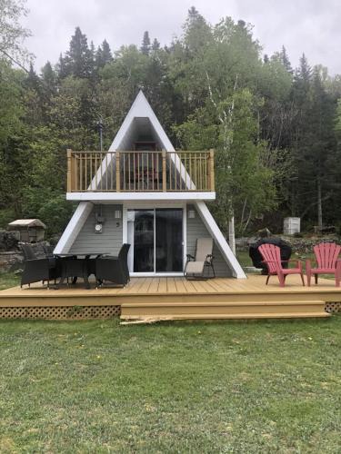 Riviere-du-Loup Regional County Municipality Ski Chalet | Chalet Le Pointu - St-Lawrence River View