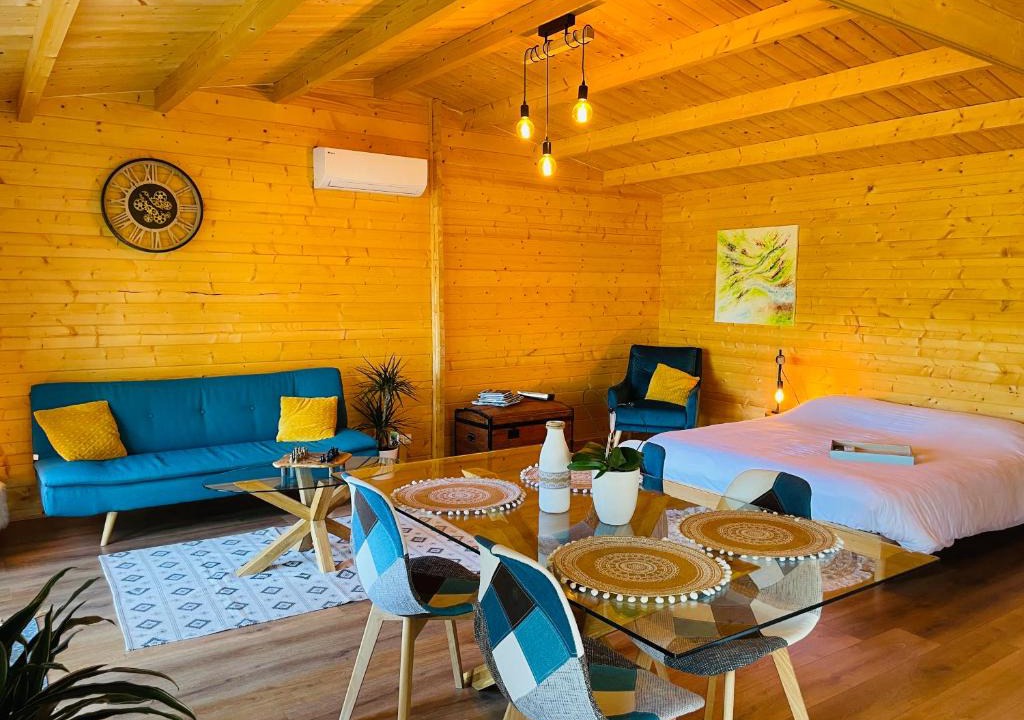 Roussayrolles Ski Chalet | Chalet Loda cosy spa privé