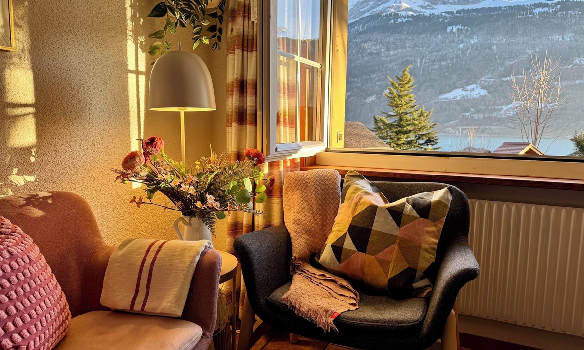 Brienz Ski Chalet | Chalet Lulu Brienz Studio - comfy traditional Swiss chalet