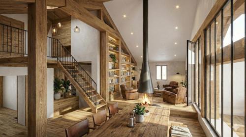 Champ-Laurent Ski Chalet | Chalet luxueux et isolé