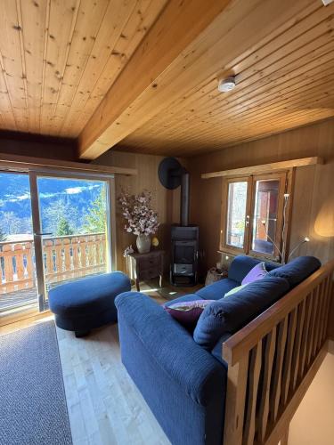 Bruenig Ski Chalet | Chalet Montana mit Bergblick