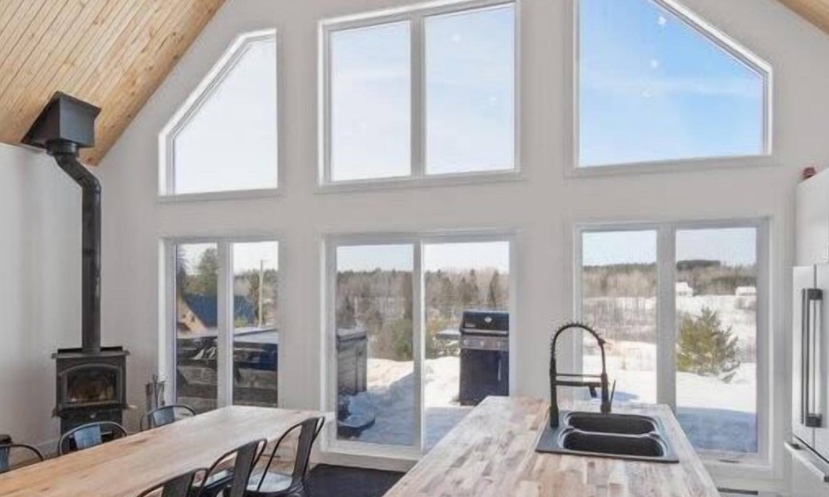 Mauricie Ski Chalet | Chalet Natura - 3A | SPA | avec accès à la rivière