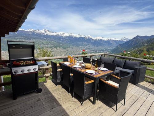 Grone Ski Chalet | Chalet panoramique avec vue alpine à 180 degrés - poêle scandinave & nature
