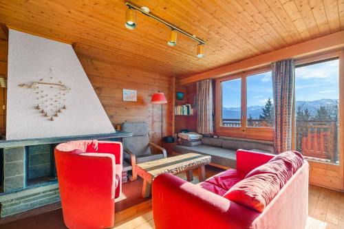 Anzere Ski Chalet | Chalet Praz da Luys a Anzere avec vue sur les Alpes