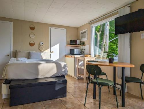 Cap-Saint-Ignace Ski Chalet | Chalet Studio #12 - Relaxing getaway with Wifi & AC