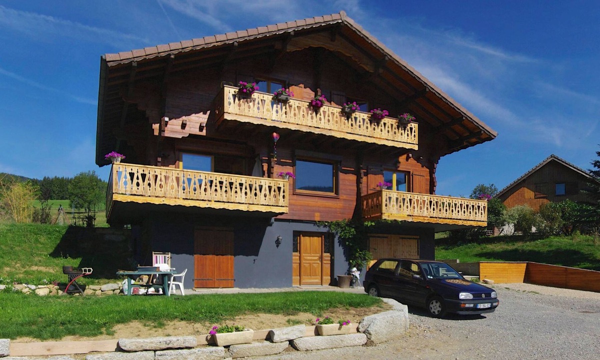 Habere-Lullin Ski Chalet | Chalet traditionnel avec vue exceptionnelle