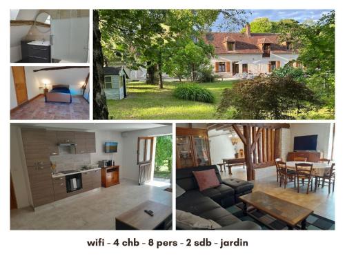 Pellevoisin Villa | Chaleureuse longère familiale 3 étoiles