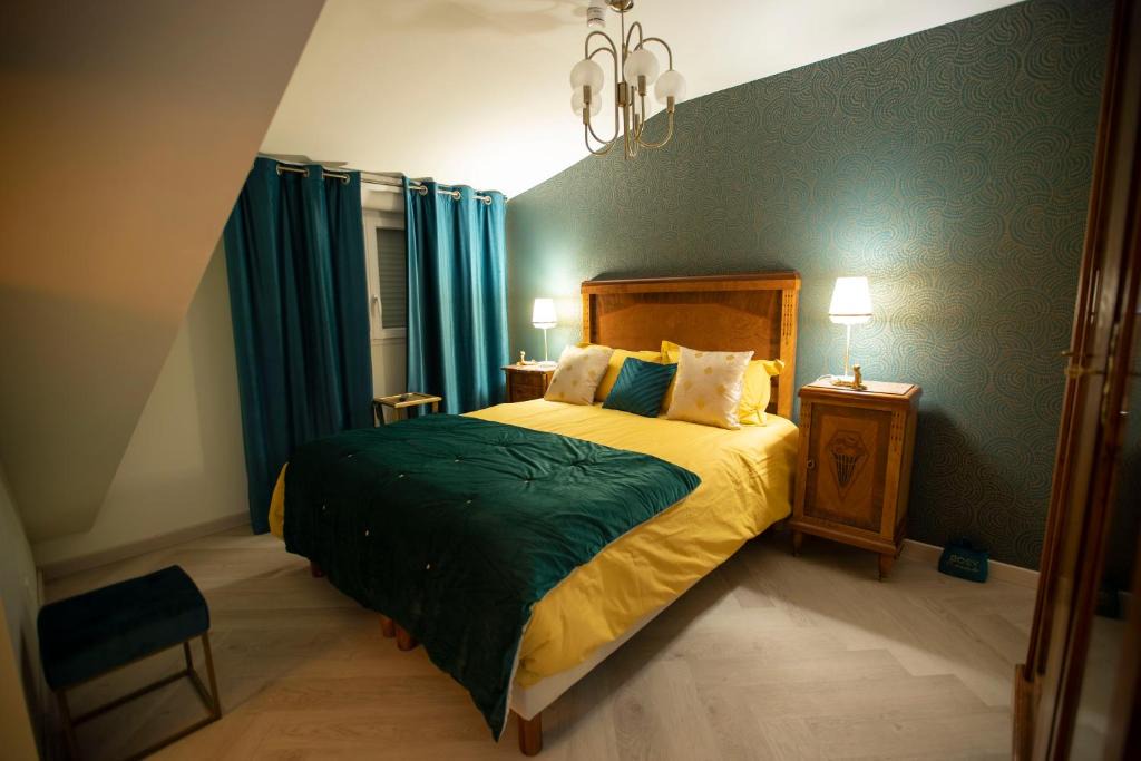 Rochecorbon Bed & Breakfast | Chambre art deco Gatsby dans maison d'hote "Le Petit Clouet" - Rochecorbon