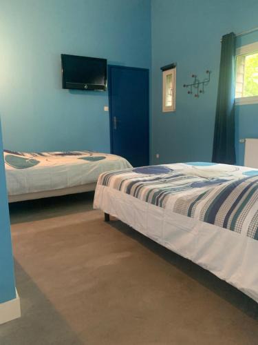 Tournehem-sur-la-Hem Bed & Breakfast | Chambre Azur