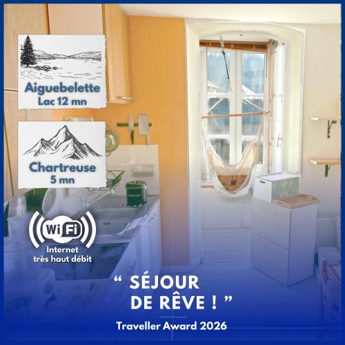Saint-Beron House | Chambre Chez l'Habitant - Business & Détente - Lacs & Chartreuse, Proche A43