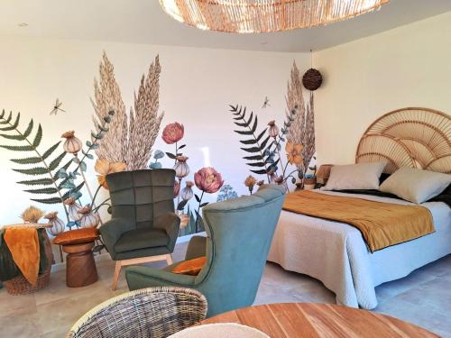 Peaule Bed & Breakfast | Chambre cocon du clos