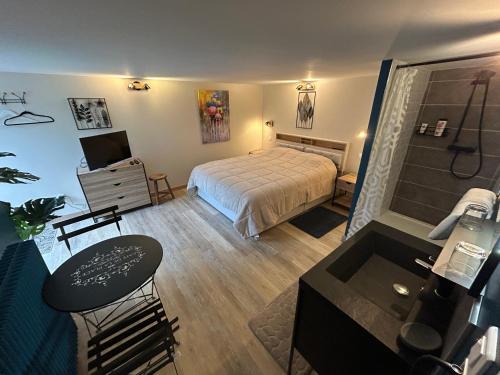 Velines Bed & Breakfast | Chambre de Prentygarde