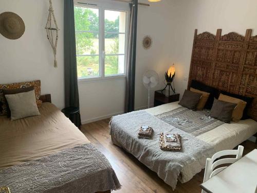 Corcoue-sur-Logne Bed & Breakfast | Chambre d'hôtes Sous Les Grands Chênes NOMADE