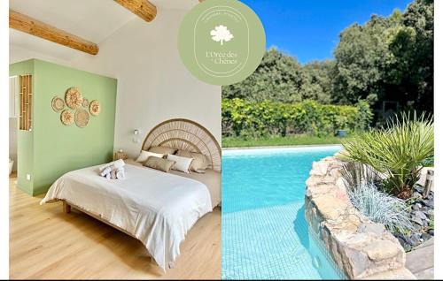 Saint-Genies-des-Mourgues Bed & Breakfast | CHAMBRE d'Hôtes avec PISCINE & KITCHENETTE