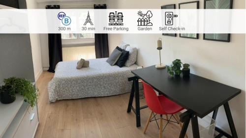 Bures-sur-Yvette House | Chambre individuelle - proche Universités, RER B, Wifi