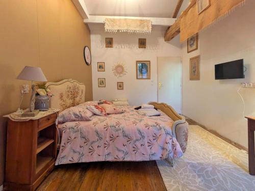 Mareuil-Sur-Lay-Dissais Bed & Breakfast | chambre parentale
