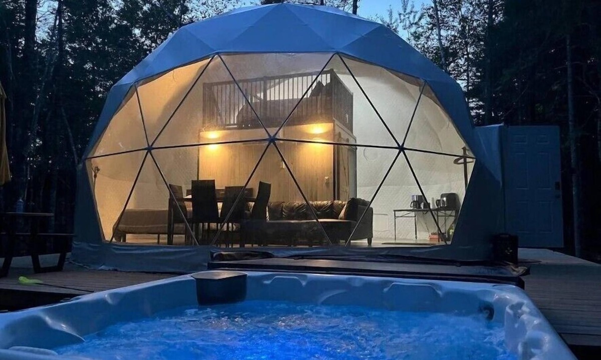 Chamcook Apartment | Chamcook Dome(Priv.Big Hot Tub/Firepit/BBQ)