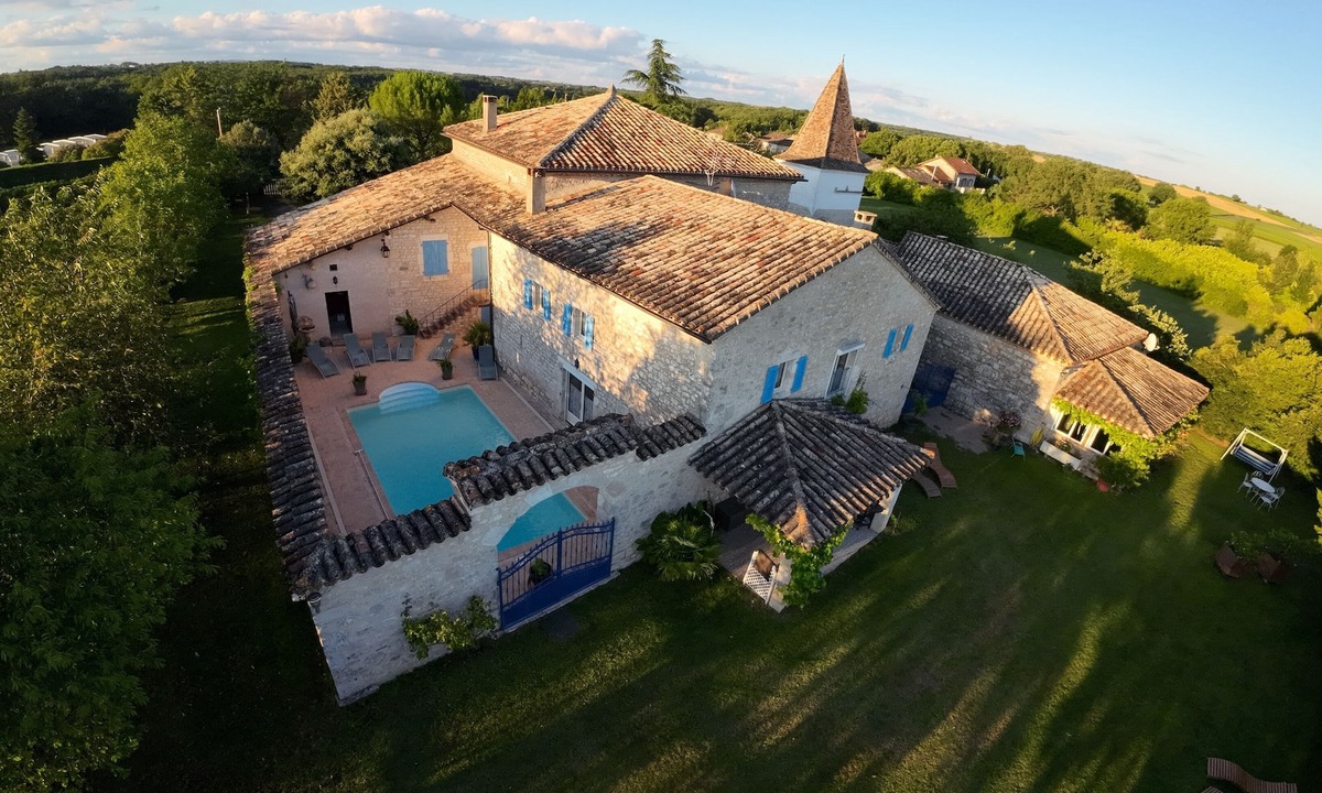 Cahuzac-sur-Vere House | Character house with pool + spa