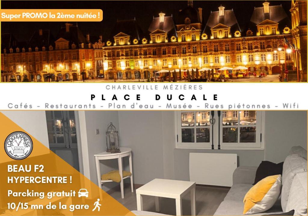 Charleville-Mezieres Apartment | Charleville-Mézières: belle vue Place Ducale