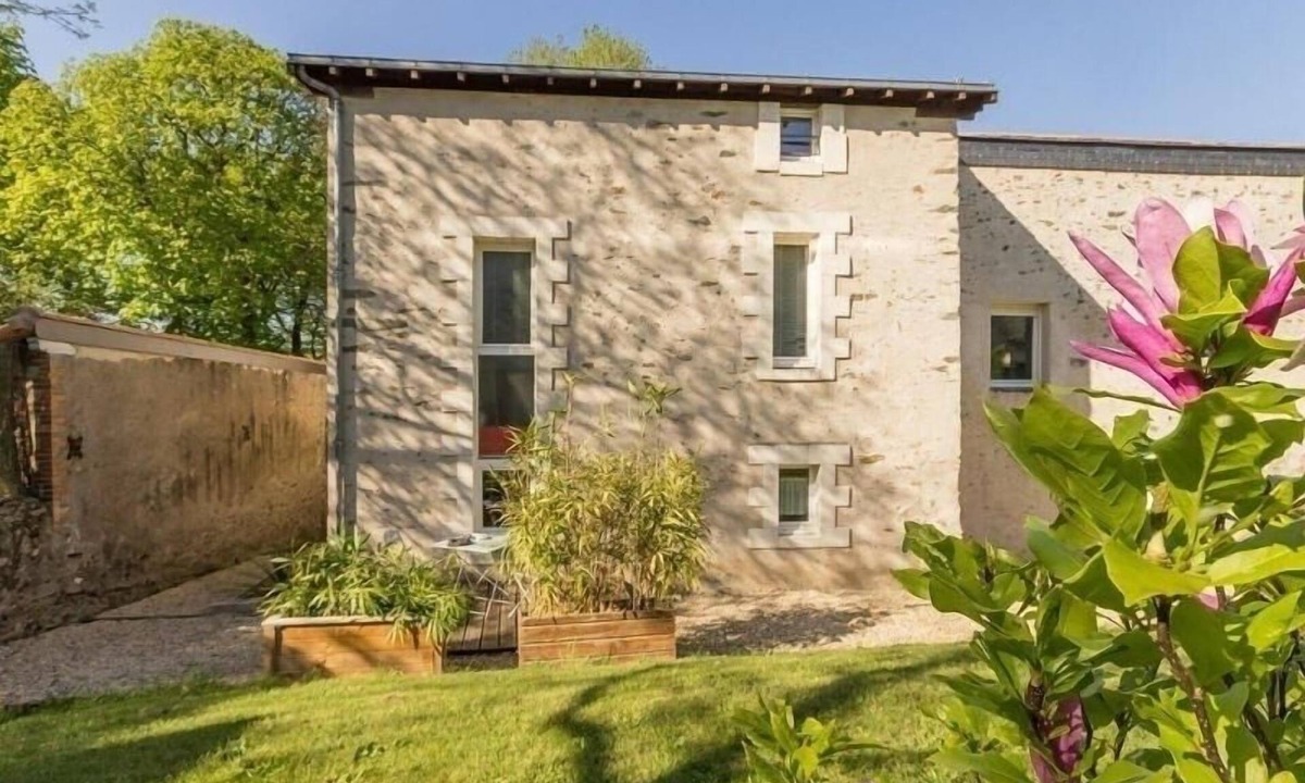 Saint-Sebastien-sur-Loire Cottage | Charming Cottage Near Nantes with Private Terrace, Bikes & Modern Amenities