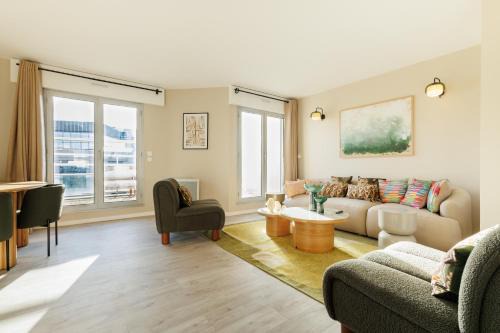 Billancourt–Rives de Seine Apartment | Charmant 2 chambres avec terrasse à Boulogne