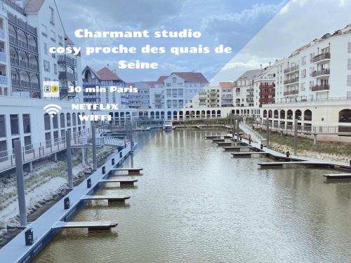 Cormeilles-en-Parisis Apartment | Charmant studio cosy proche des quais de Seine