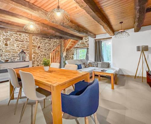 Saint-Meloir-des-Ondes Villa | Charmante Maison, Poêle, Jardin privée, Barbecue