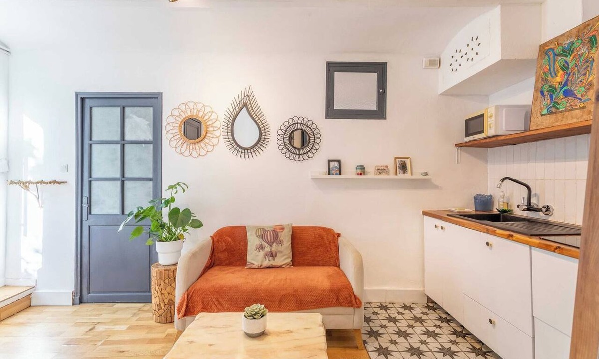 Malpasse Apartment | Charming 1BDR/2P flat with a garden