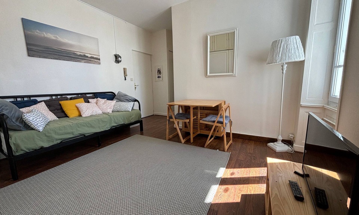 Les Sables d'Olonne Apartment | Charming 2-Star Apartment for 4, Downtown and Close to Beach