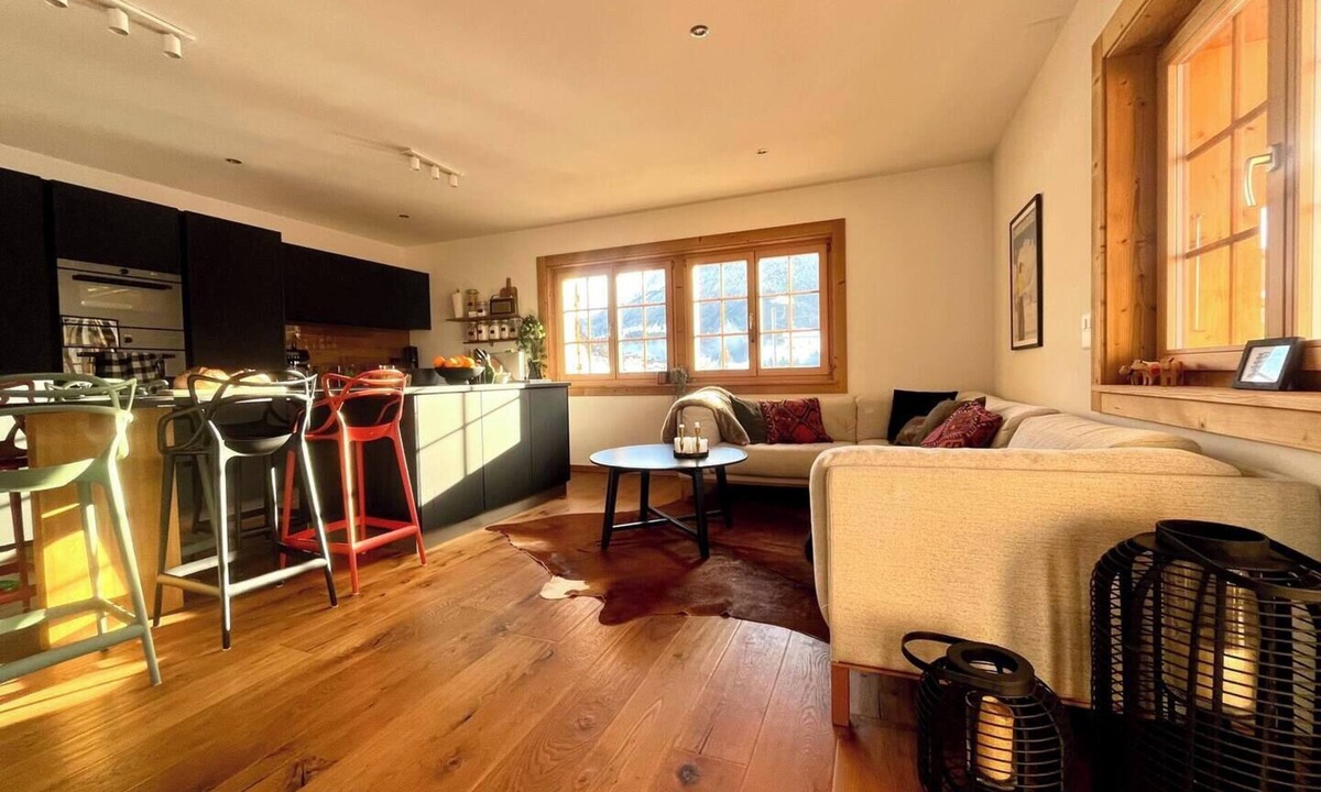 Granges Ski Chalet | Charming 3-bedroom flat in cozy Château-d’Œx chalet