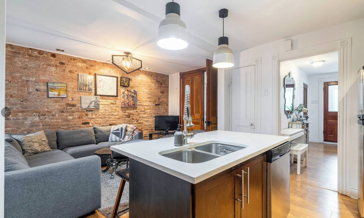 Sainte-Marie House | Charming 3BD Townhome at the Heart of Montreal