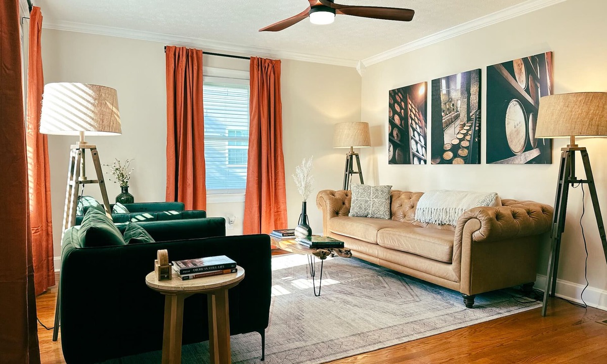 Bardstown House | Charming 4BR w/Fire Pit + Next to Barton 1792