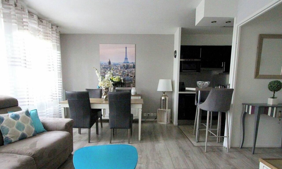Serris Apartment | Charming apartment facing Val d'Europe, Outlet/Disneyland 10mn